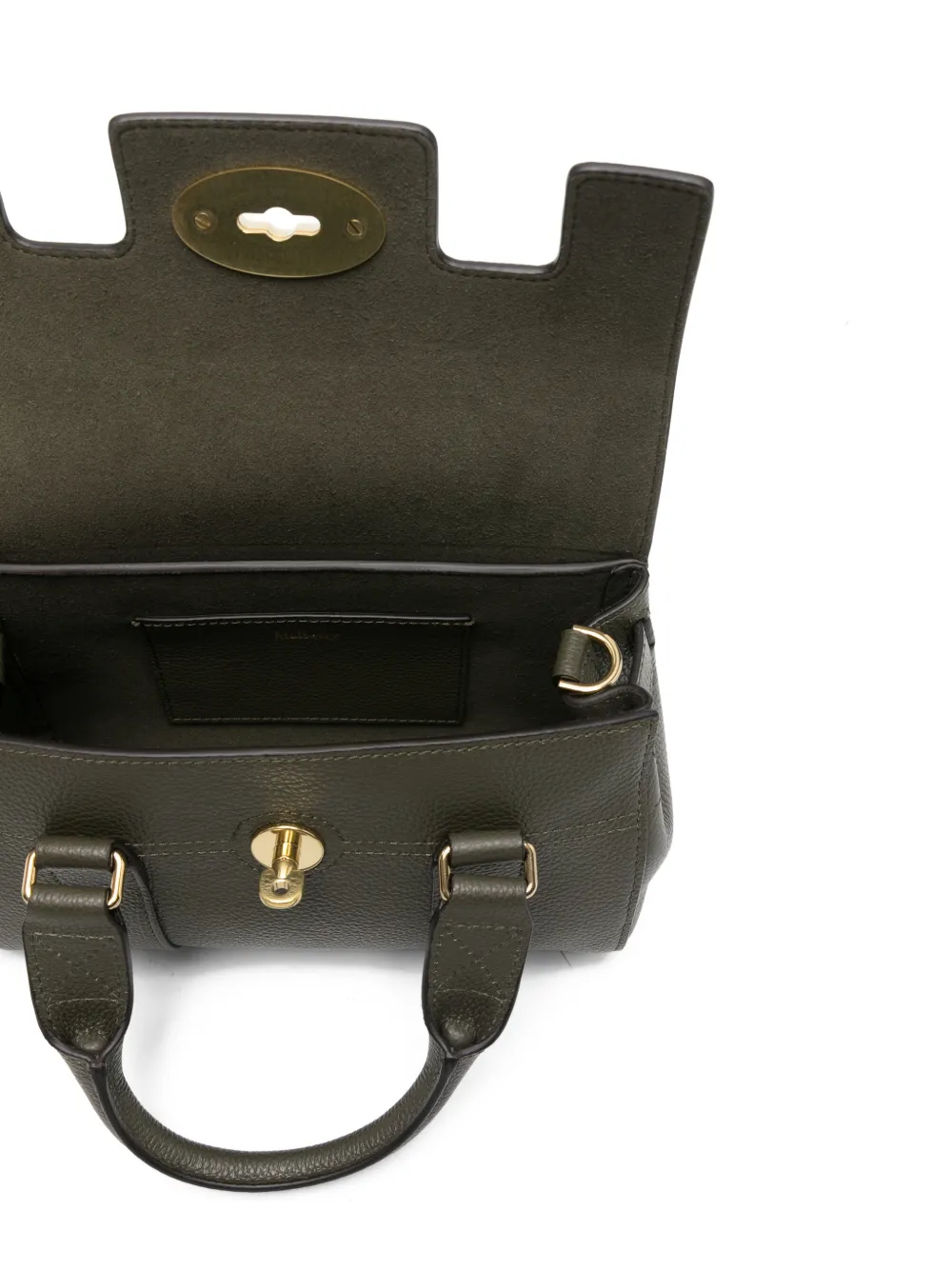 Mulberry Bayswater leren shopper Groen