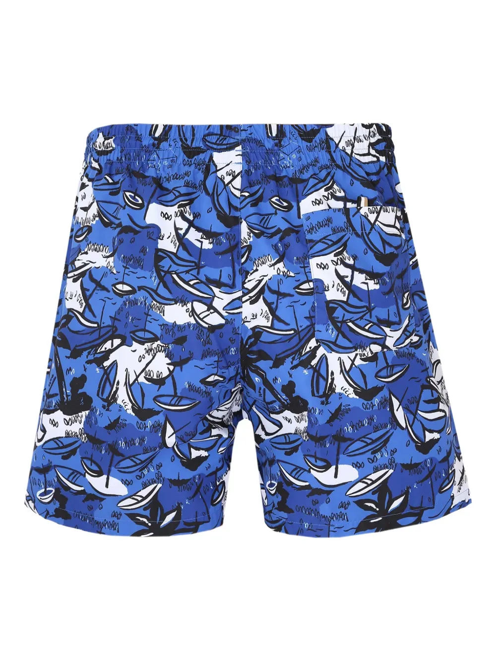 HUGO Willow print cycling shorts | Swim Shorts | Image 2