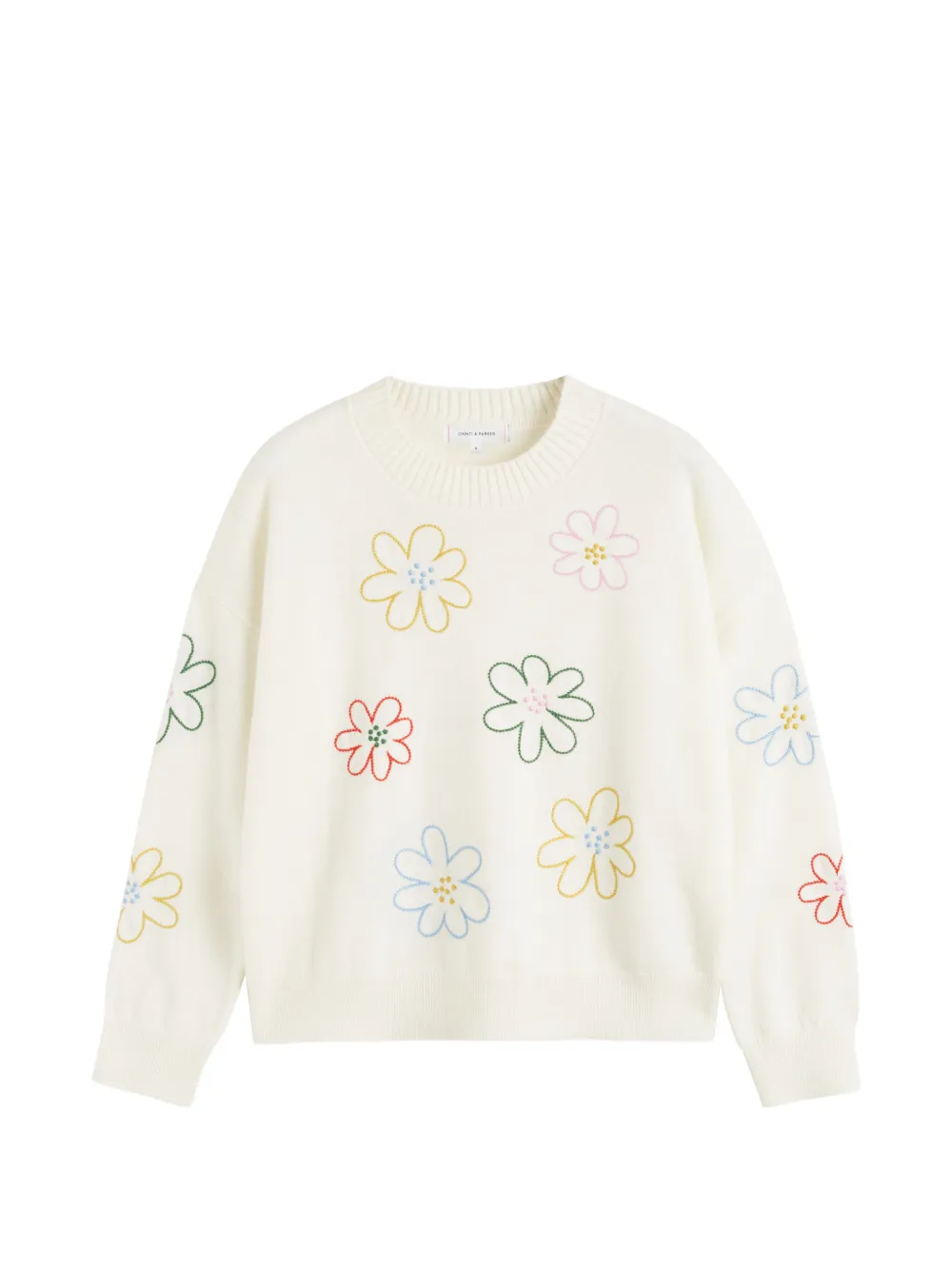 Chinti & Parker Garden Flowers sweater
