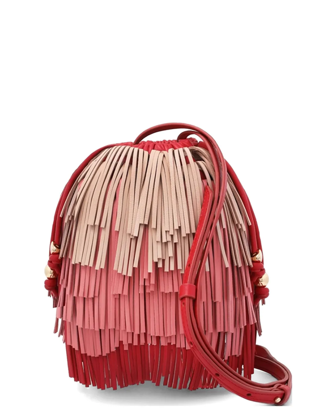 ZIMMERMANN fringe cross body bag - Rosso
