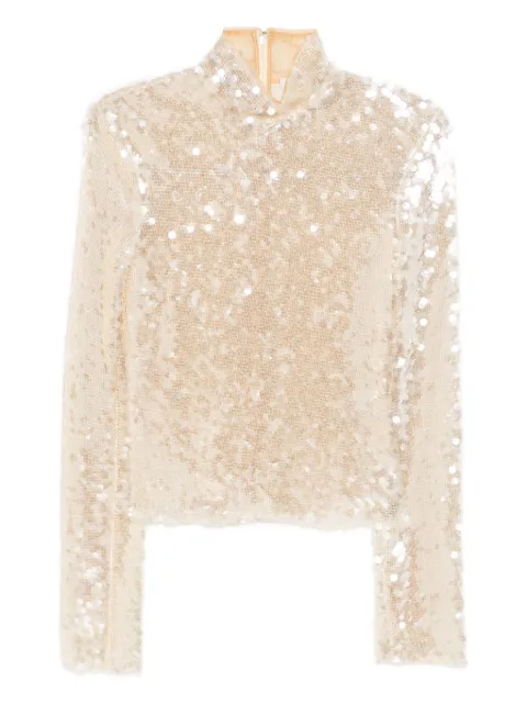 Monse sequin-e,bellished top