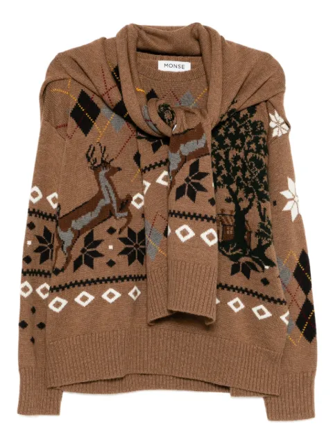 Monse  Fair Isle jumper 