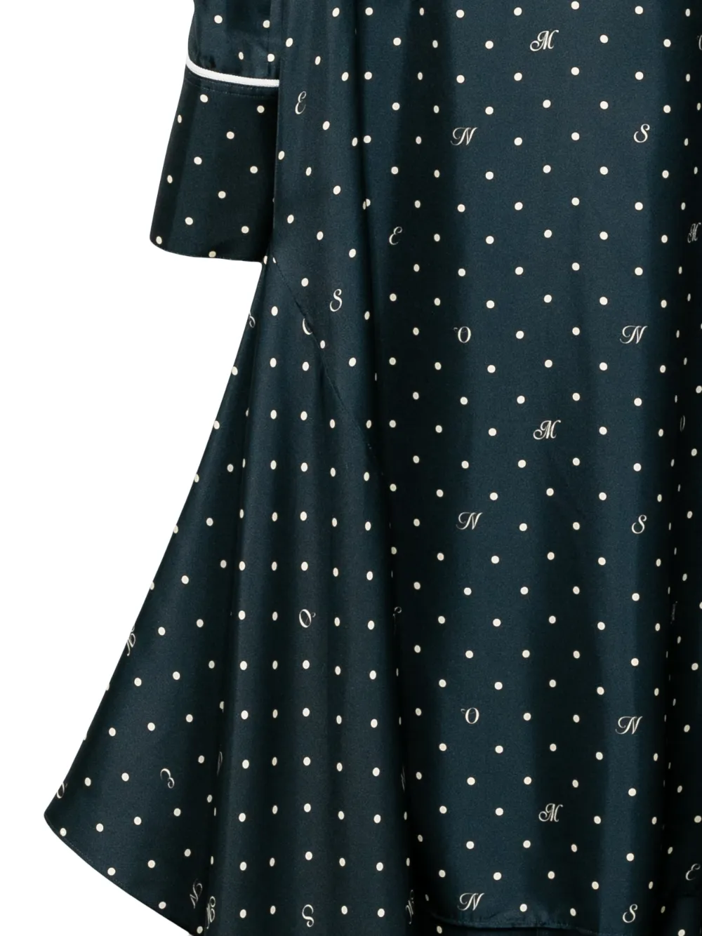 Monse Midi-jurk met detail op de rug - Blauw