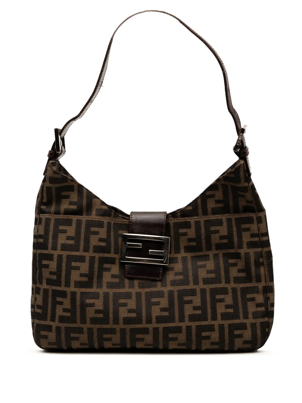 Fendi Pre-Owned 2000-2017 Zucca Canvas shoulder bag | Brown | Image 1