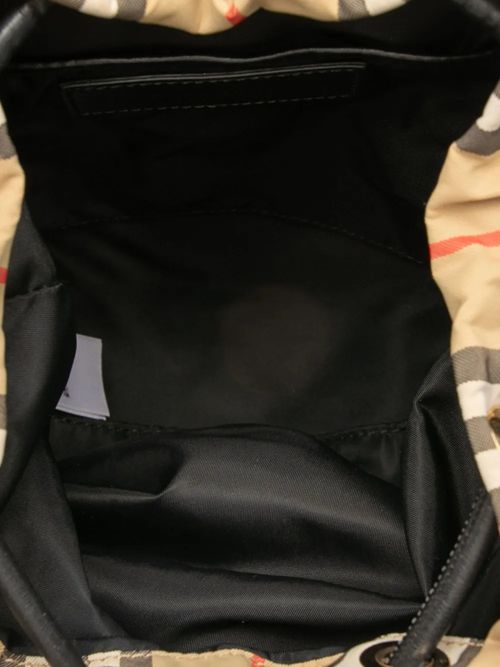 BURBERRY Pre-owned 2018-2025 House Check Canvas Backpack In Brown