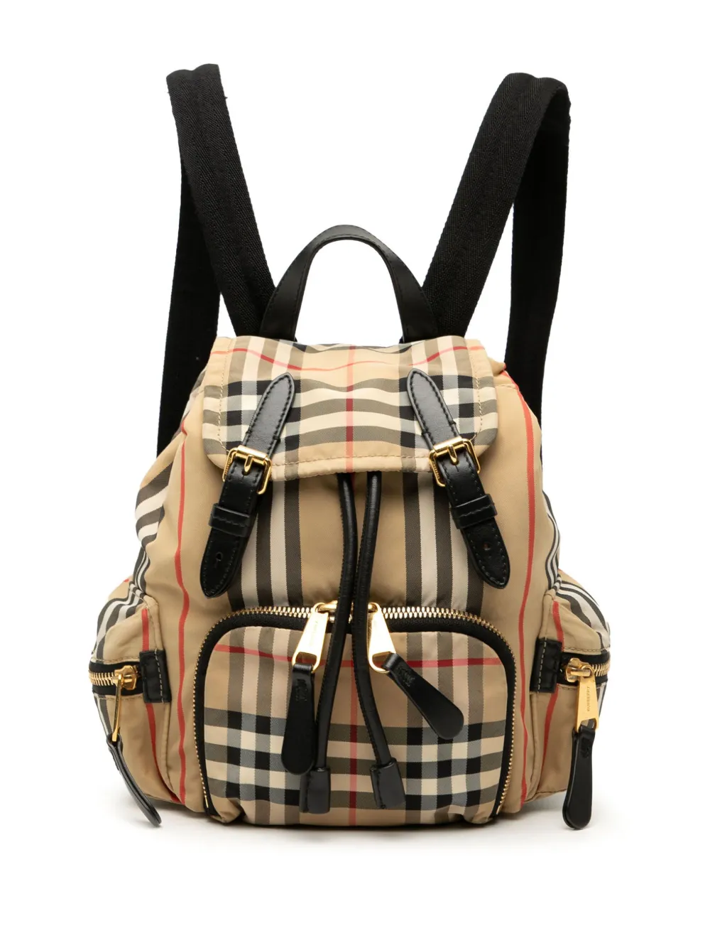 Burberry Pre-Owned 2018-2025 House Check Canvas backpack | Brown | Image 1