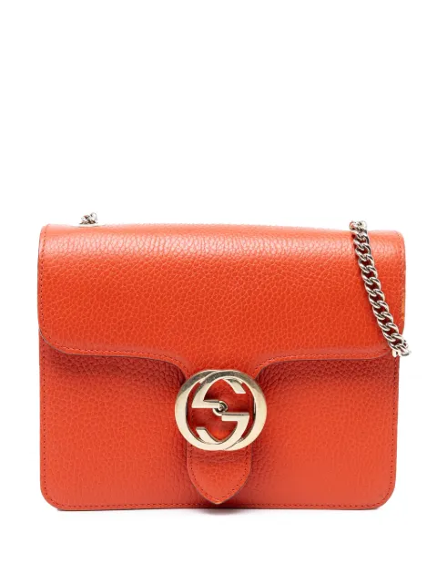 Gucci Pre-Owned 2016-2025 Small Dollar Calfskin Interlocking G crossbody bag