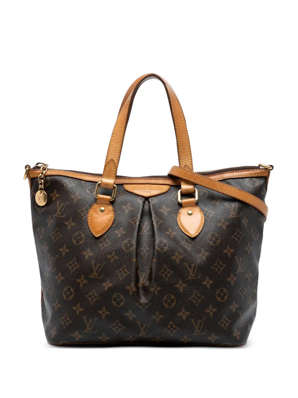 Louis Vuitton Pre-Owned 2011 モノグラム パレルモ PM サッチェルバッグ - ブラウン Louis Vuitton Pre-Owned 2011 モノグラム パレルモ PM サッチェルバッグ - ブラウン