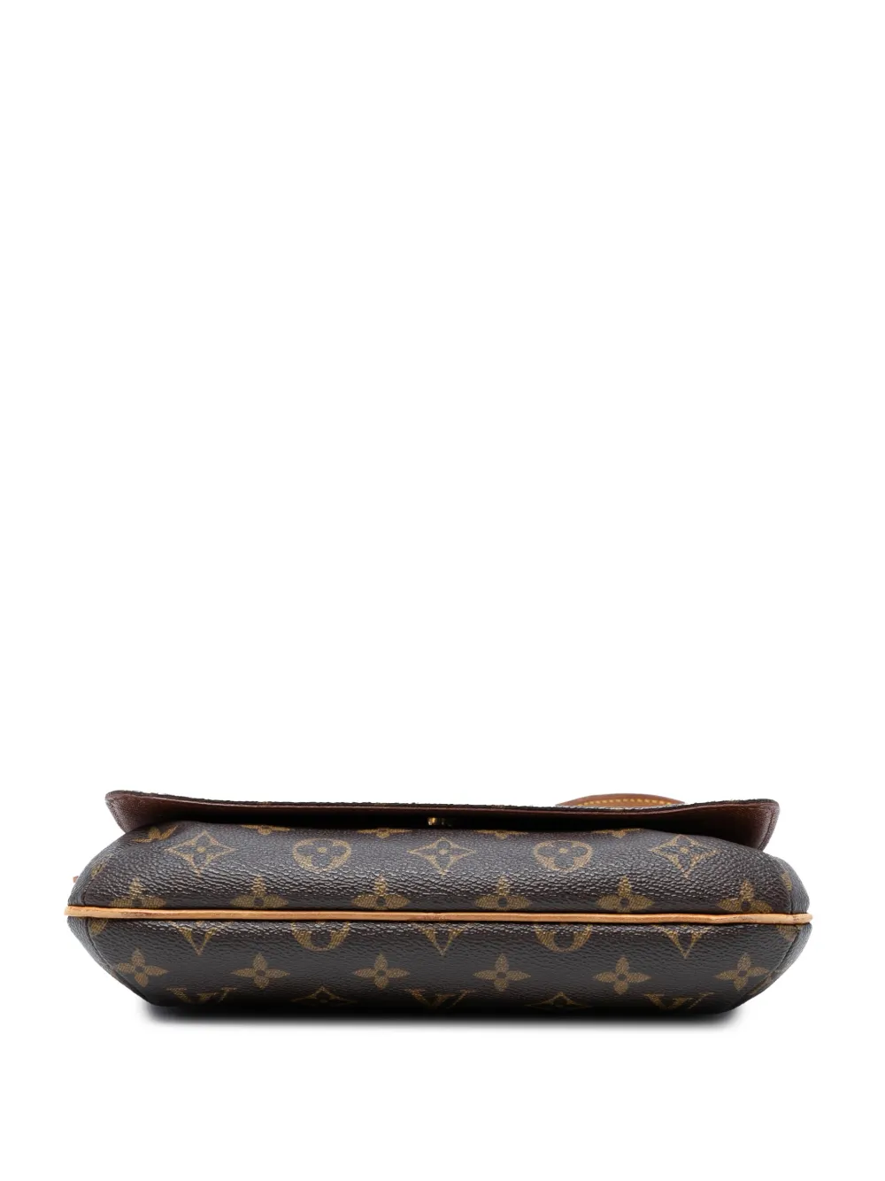 LOUIS VUITTON Pre-owned 1999 Monogram Musette Tango Short Strap Shoulder Bag In Brown