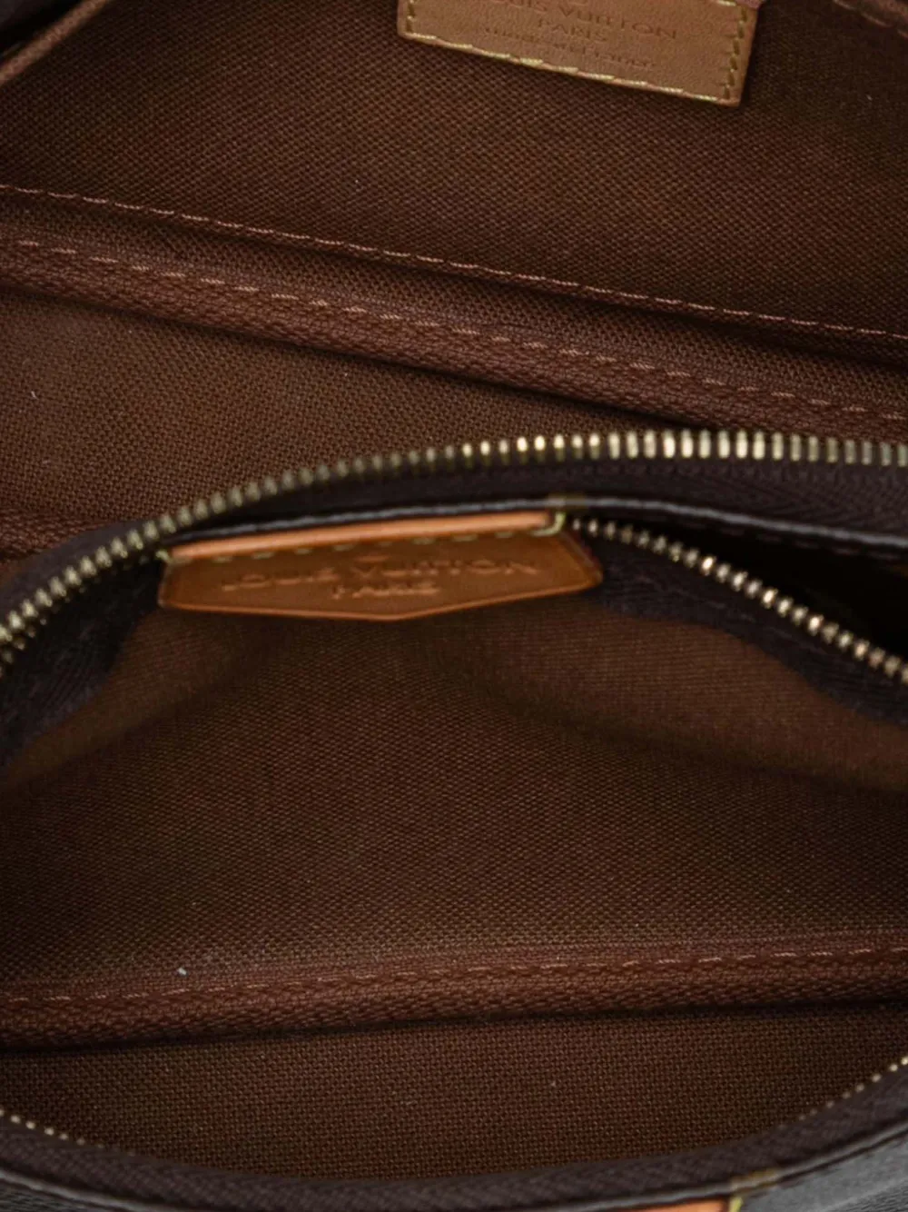 LOUIS VUITTON Pre-owned 2021 Monogram Multi Pochette Accessoires Satchel In Brown