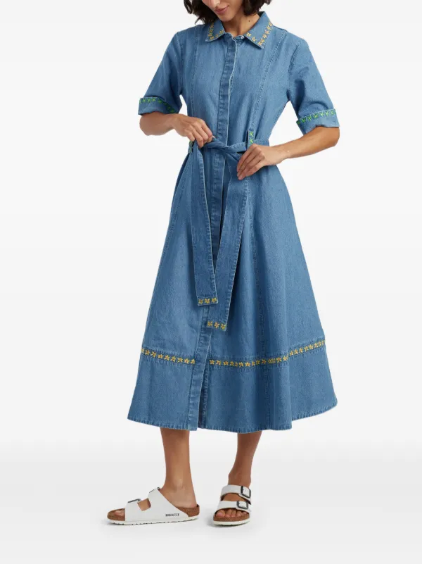 green emerald velvet dress Parker Dress in Light Blue  Louise New York