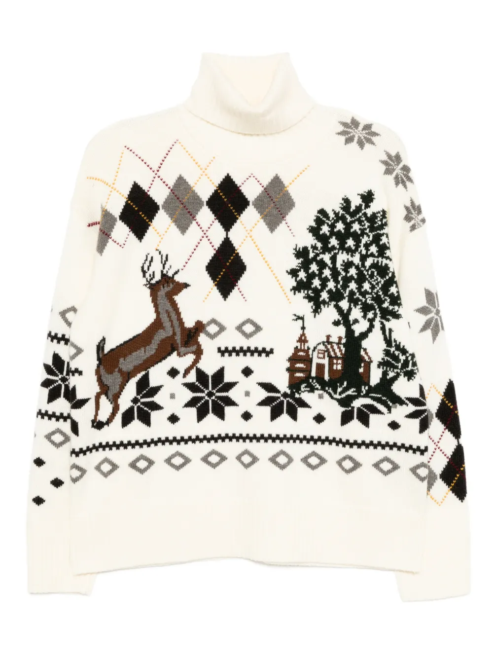 Monse patterned jumper | White | Image 1