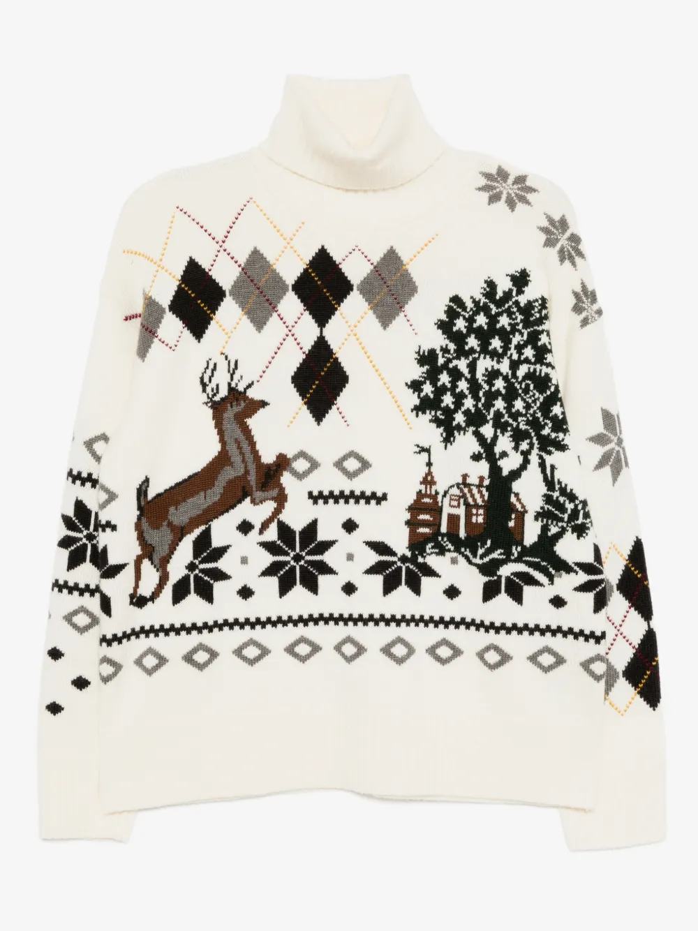 Monse patterned jumper | White | Image 1