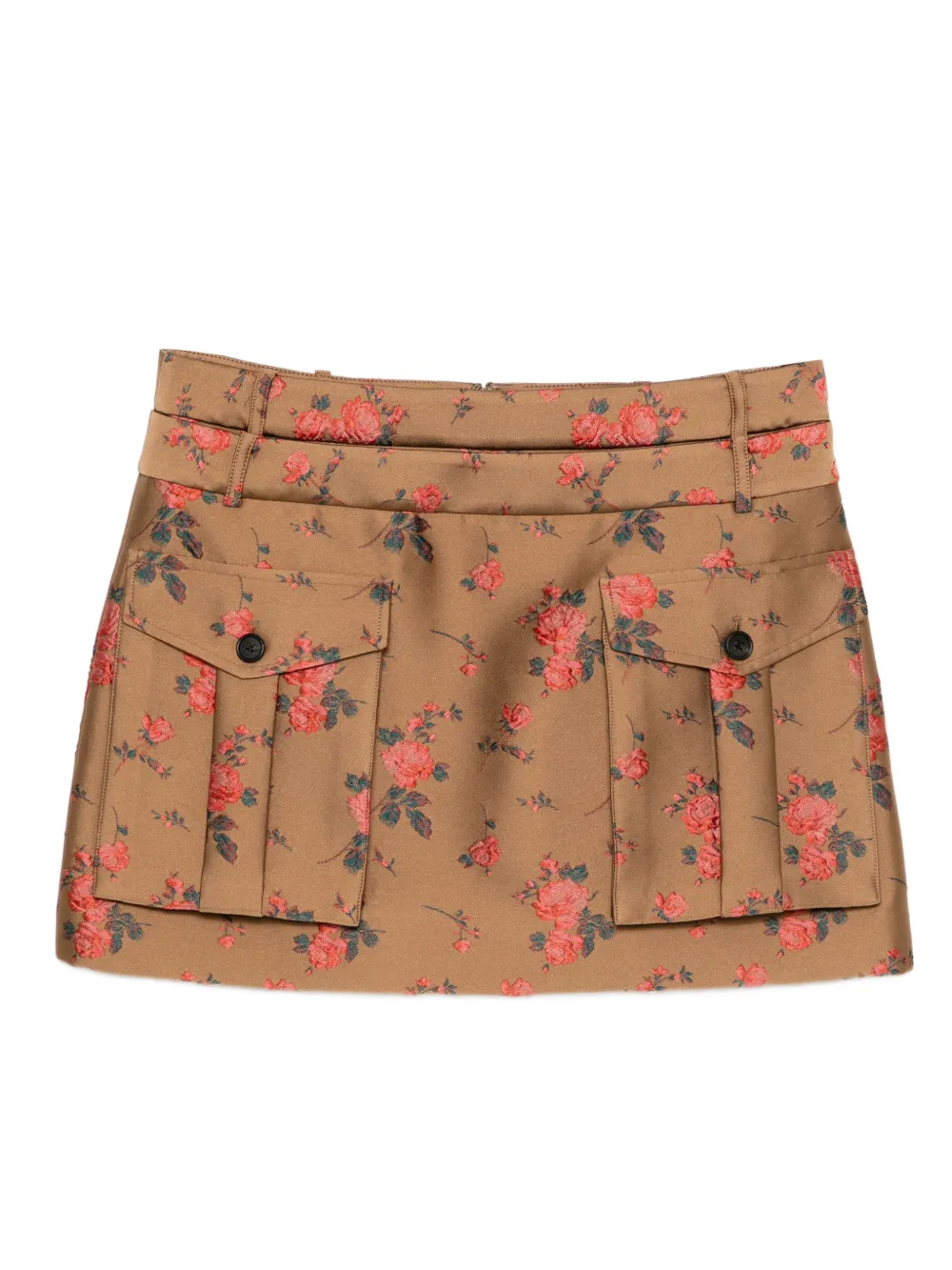 Monse jupe cargo à taille double | marron | Image 1