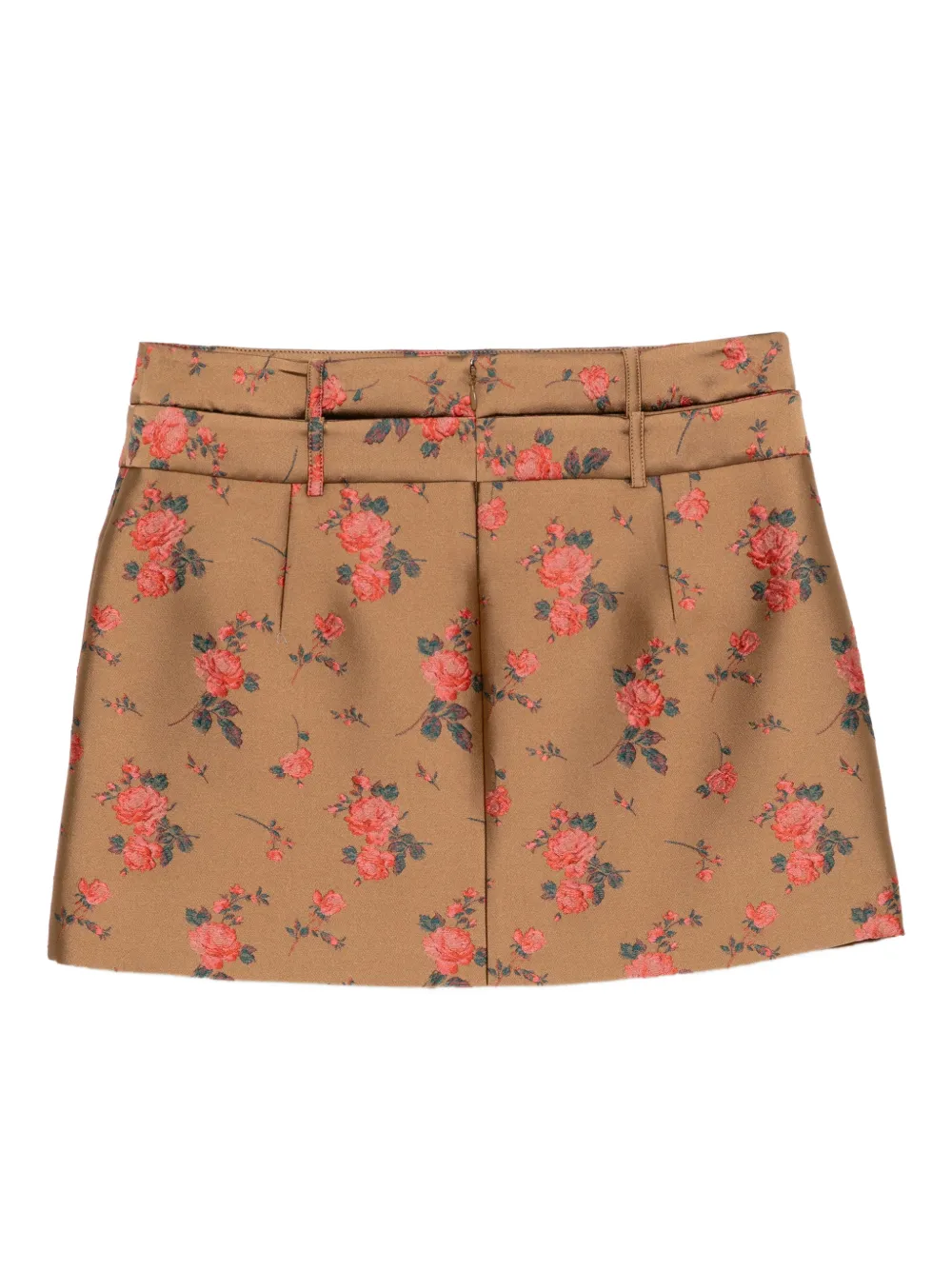 Monse Cargo rok met dubbele taille - Bruin