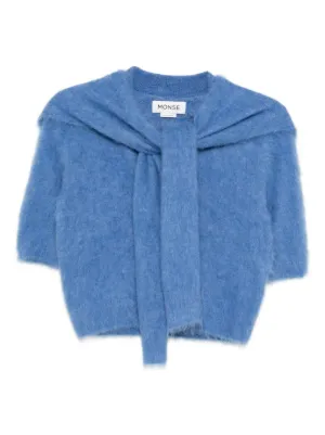 Feng Chen Wang グラデーション カーディガン | ブルー | FARFETCH JP