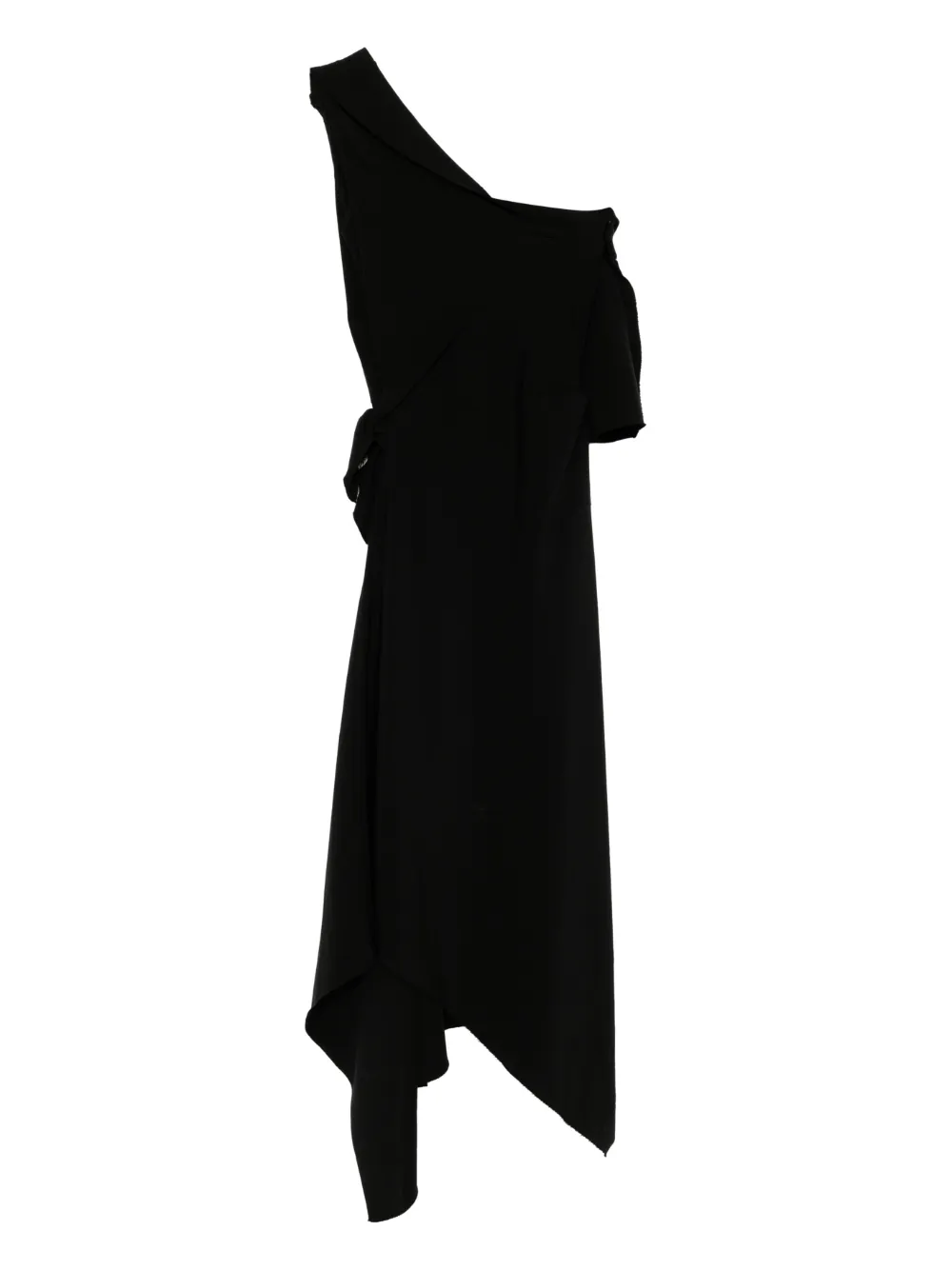 Monse Gedrapeerde jurk - Zwart