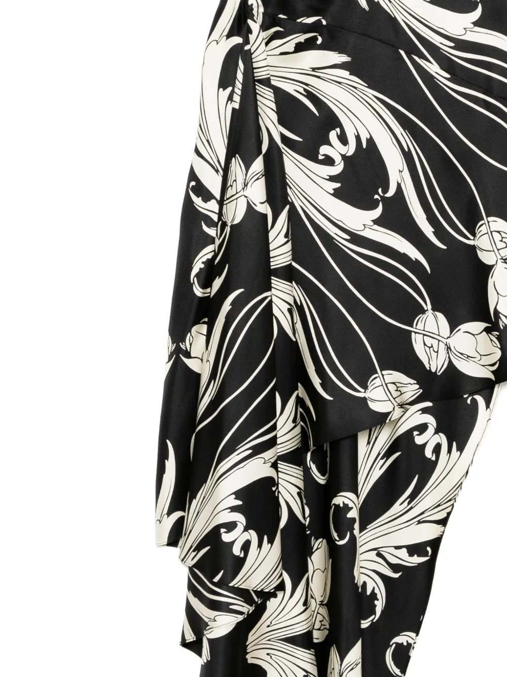 Monse V-neck Printed Dress In Multi