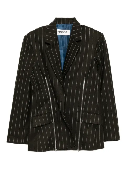 Monse deconstructed lapel blazer