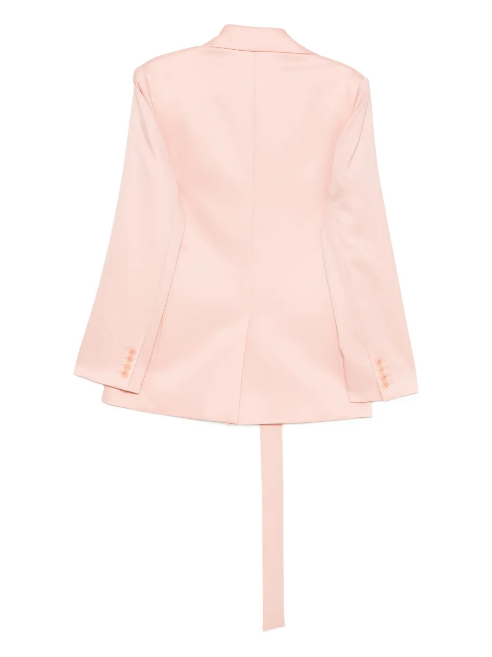 Monse Deconstructed Lapel Blazer In Pink