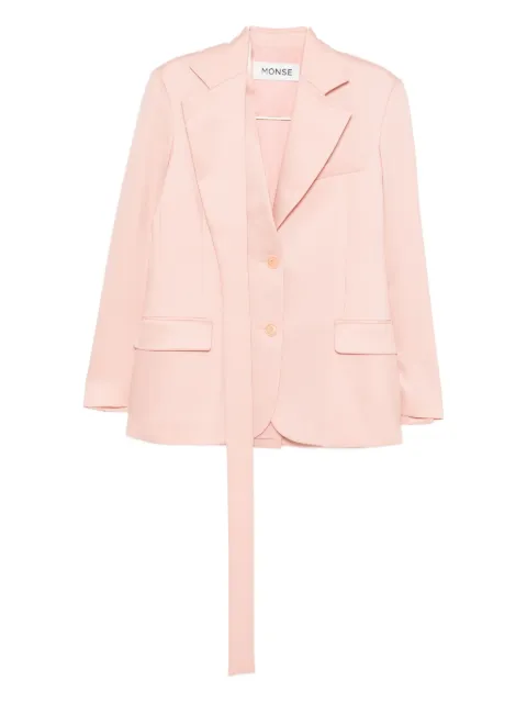 Monse deconstructed lapel blazer