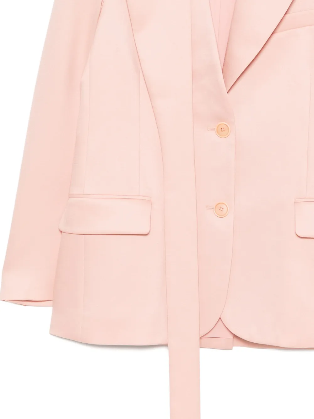 Monse Gedeconstrueerde blazer met revers Roze