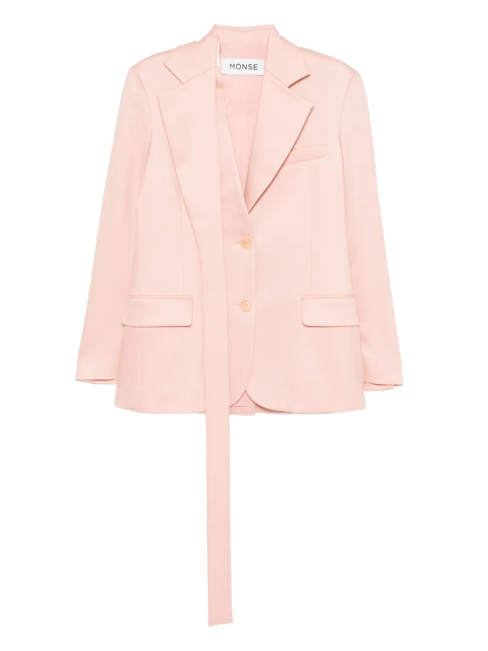 Monse deconstructed lapel blazer | Pink | Image 1