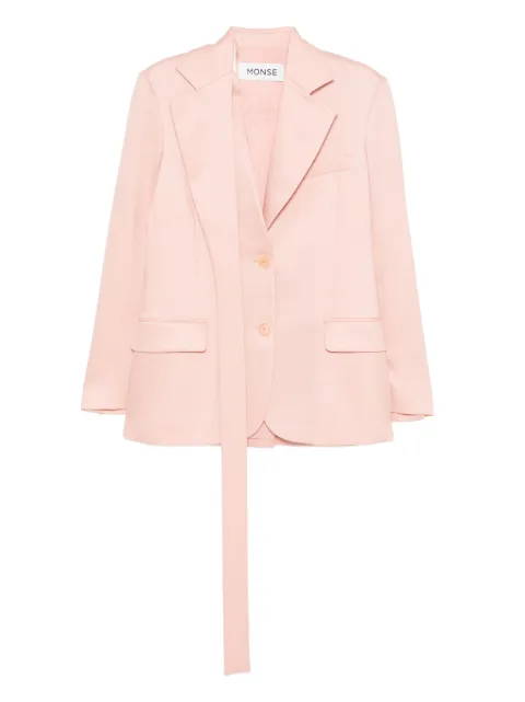 Monse deconstructed lapel blazer
