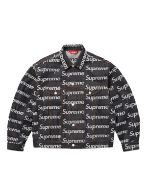 Supreme Arc Denim Coaches Jacket | Black | FARFETCH