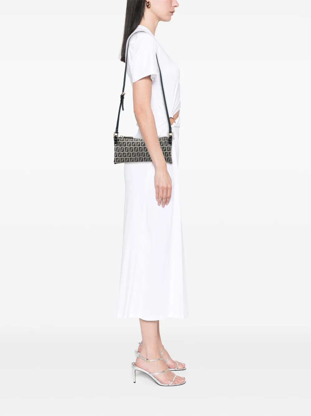 Fendi Pre-Owned 2000-2010 Zucchino Canvas crossbody bag | Pre-Owned | Image 2