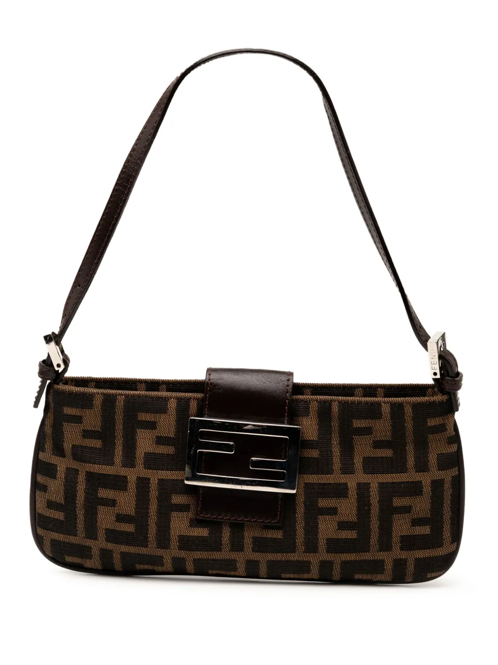 Fendi Pre-Owned 2000-2010 Zucca Canvas shoulder bag | Brown | Image 1