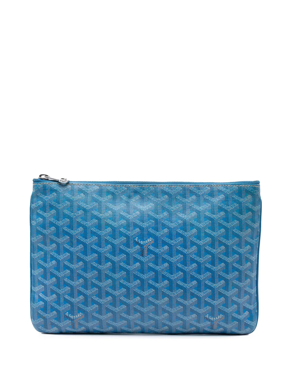 Goyard Pre-Owned 2015 ゴヤールディン セナ MM クラッチバッグ - ブルー