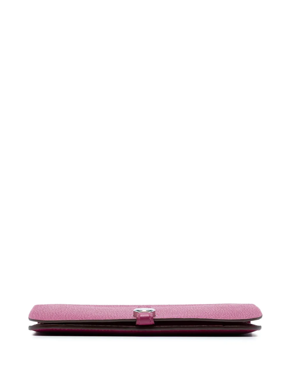 Pre-owned Hermes 2012 Togo Dogon Duo Wallet Gm Long Wallets In Purple