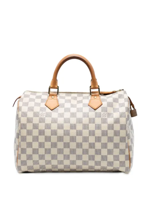 Louis Vuitton Pre-Owned 2011 Damier Azur Speedy 30 Boston Tasche