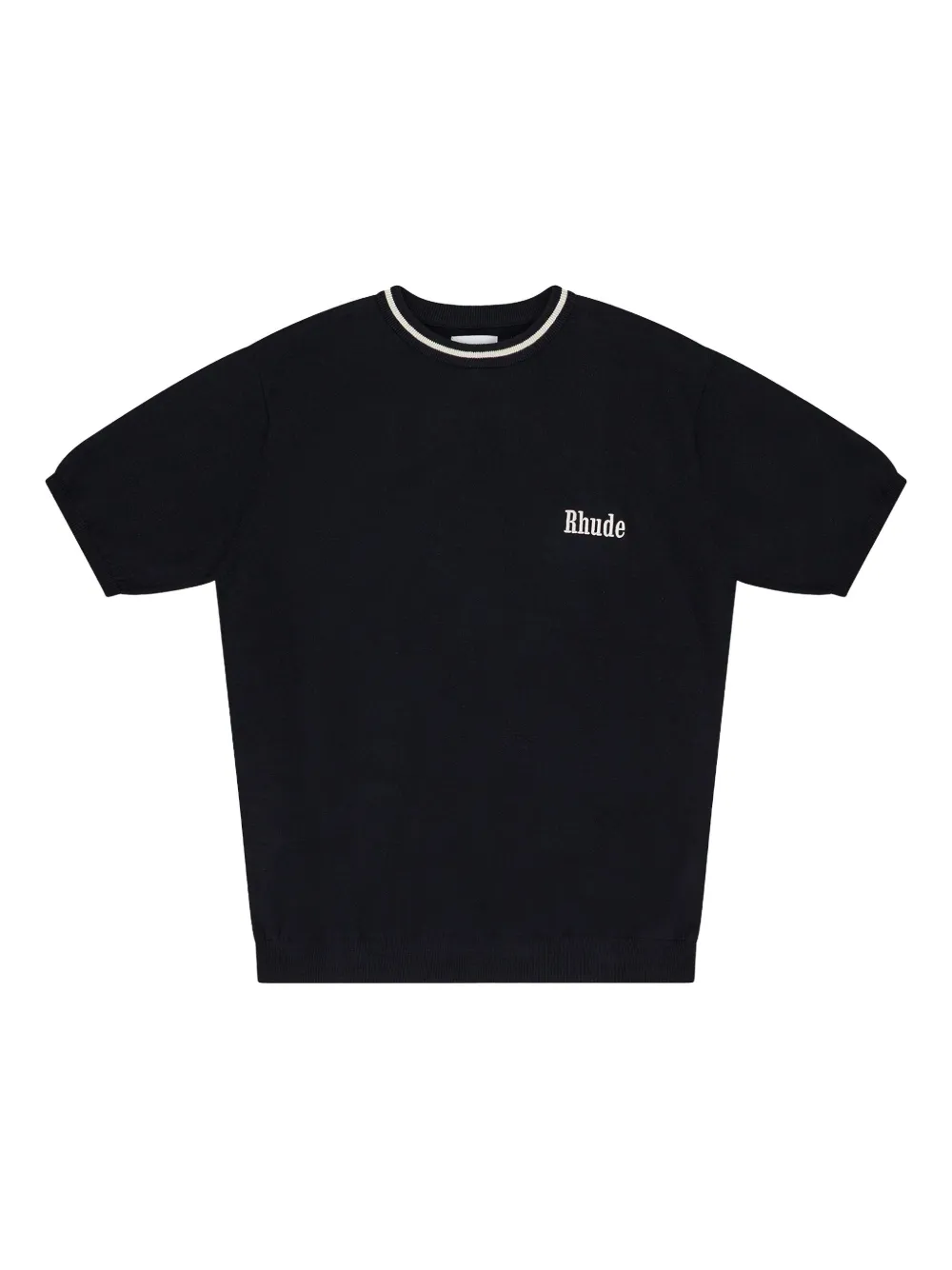 RHUDE logo-detail T-shirt - ブラック
