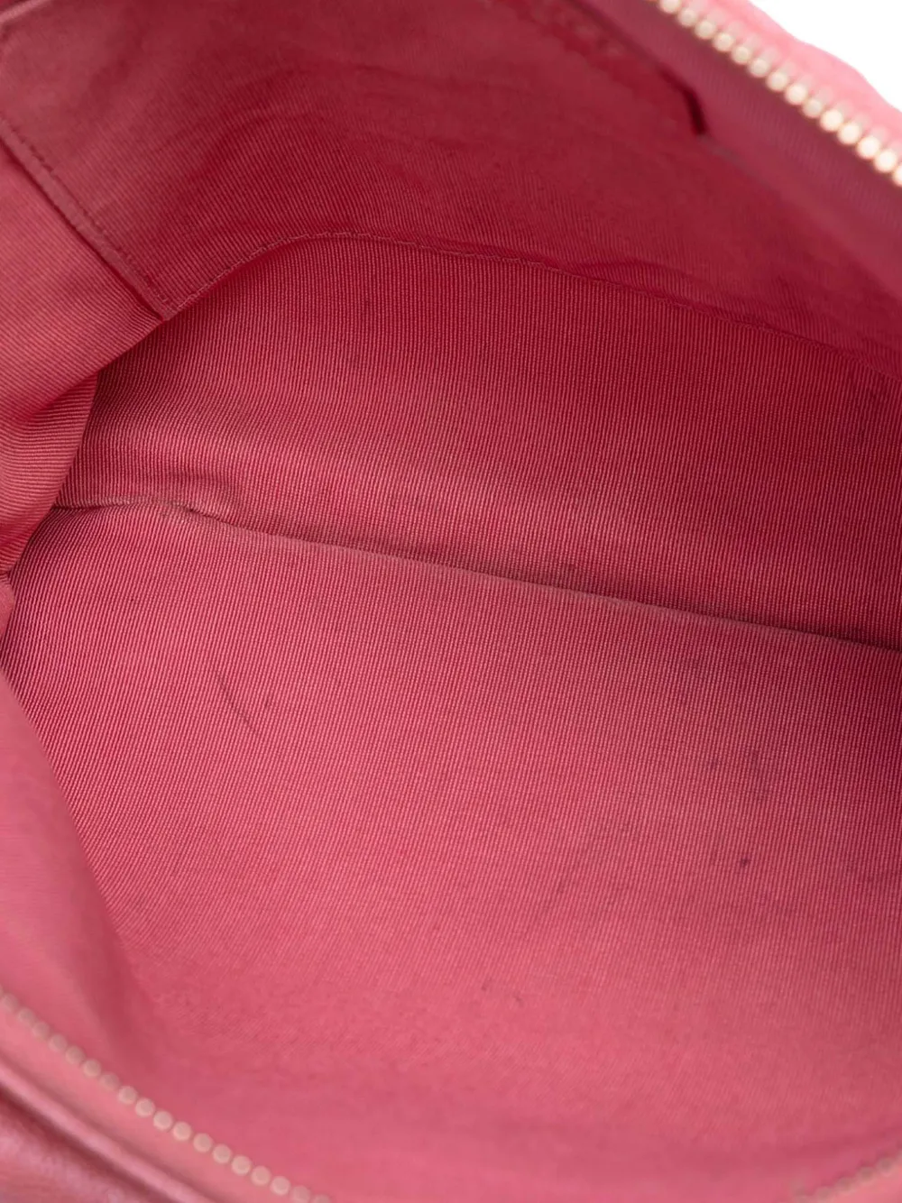 Pre-owned Chanel 2019 Medium Cc Quilted Caviar Flap Cosmetic Case Clutch Bag In Pink