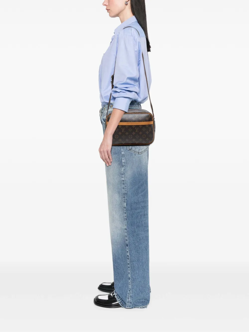 Louis Vuitton Pre-Owned 2005 Monogram Reporter PM crossbody bag | Pre-Owned | Image 2