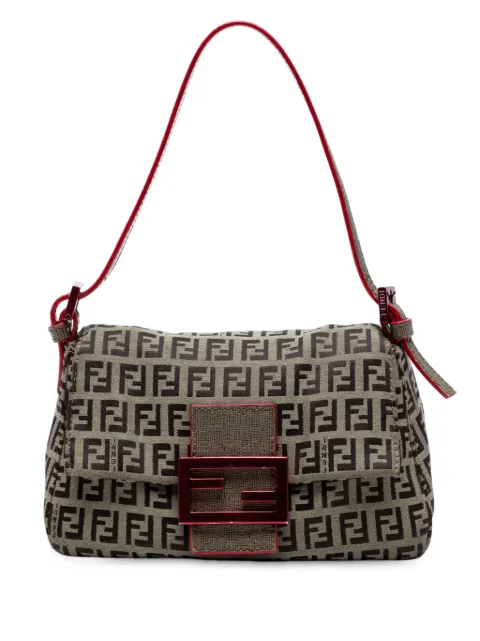 Fendi Pre-Owned 2010-2025 Mini Zucchino Canvas Mamma Forever shoulder bag