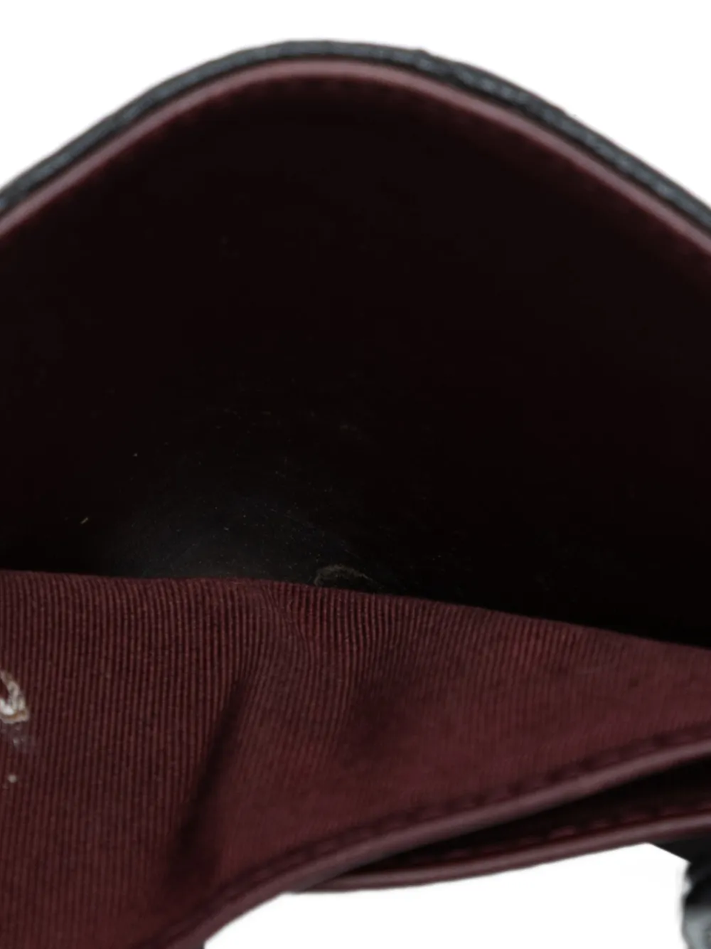 Pre-owned Chanel 2017-2018 Cc Quilted Caviar Compact Flap Wallet Small Wallets In Black