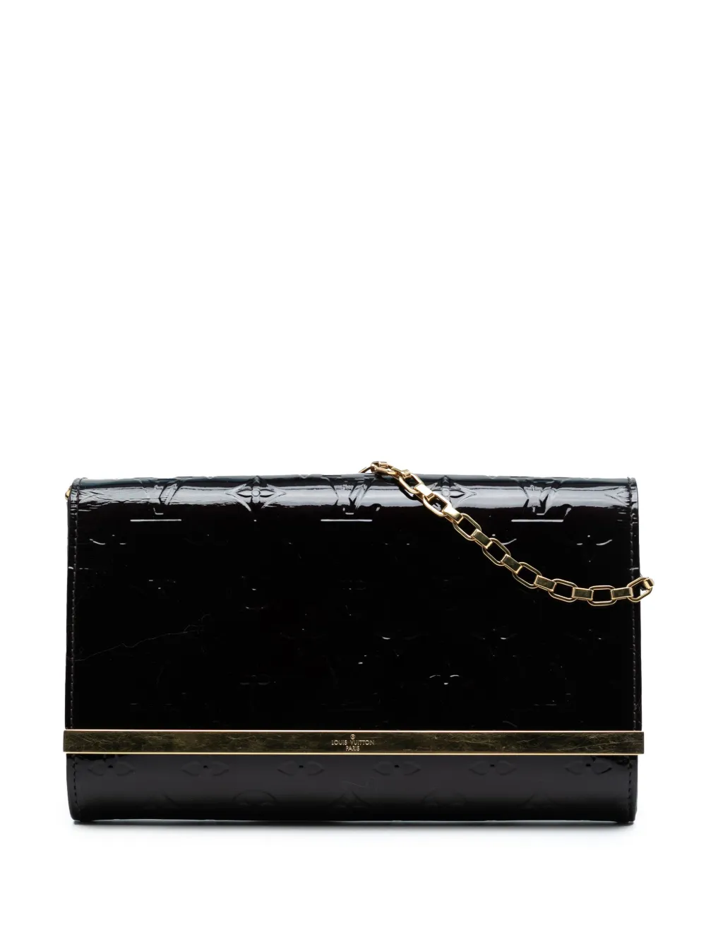 Pre-owned Louis Vuitton 2007-2025 Monogram Vernis Ana Satchel In Purple