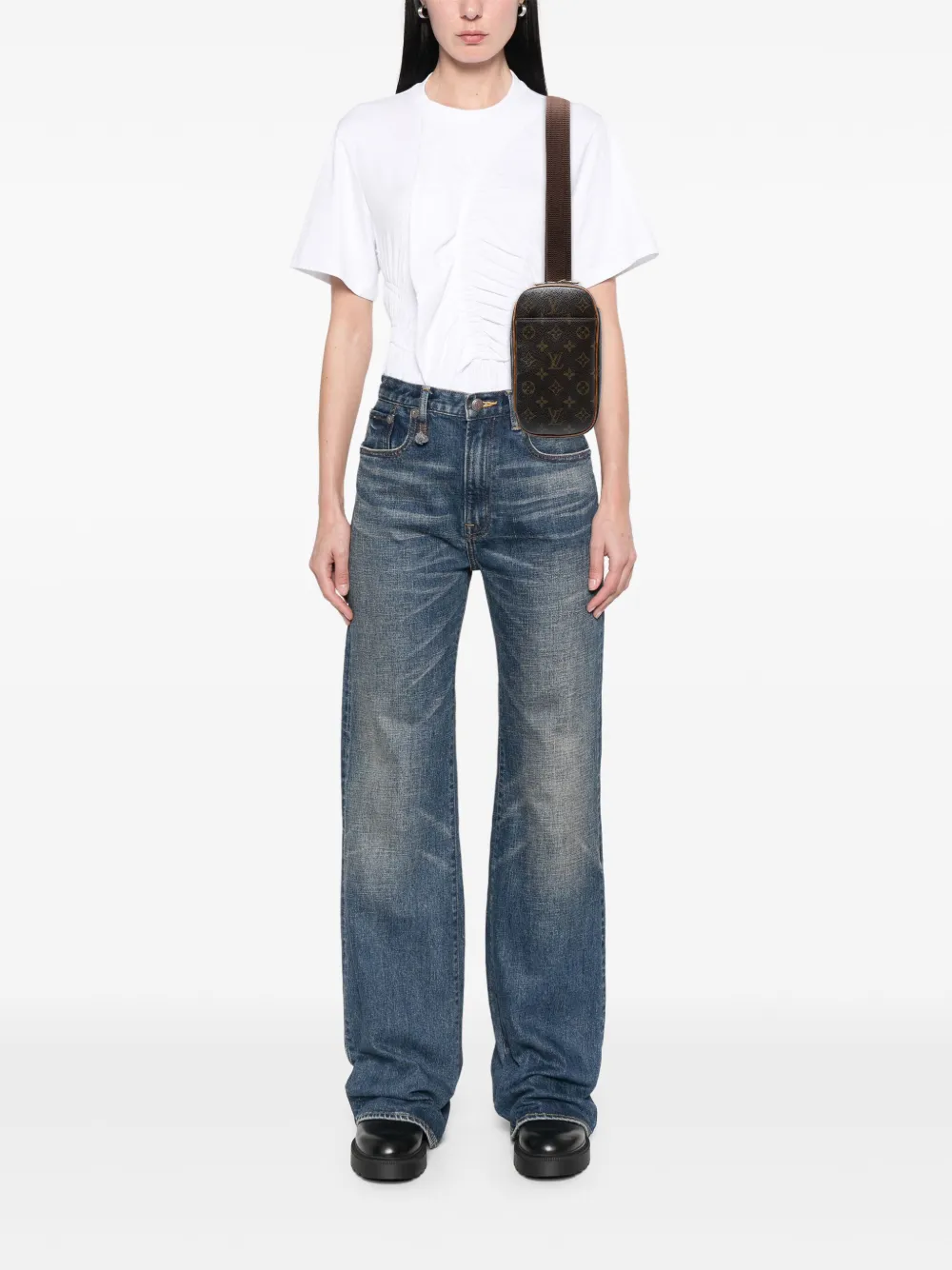 Louis Vuitton Pre-Owned sac à bandoulière Pochette Gange à motif monogrammé (2004) | Pre-owned | Image 2