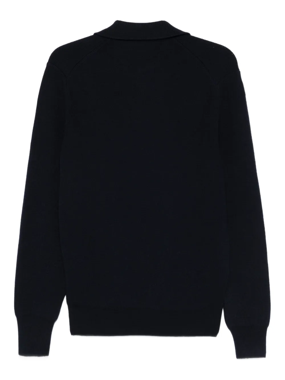 Fileria collared sweater - Blauw