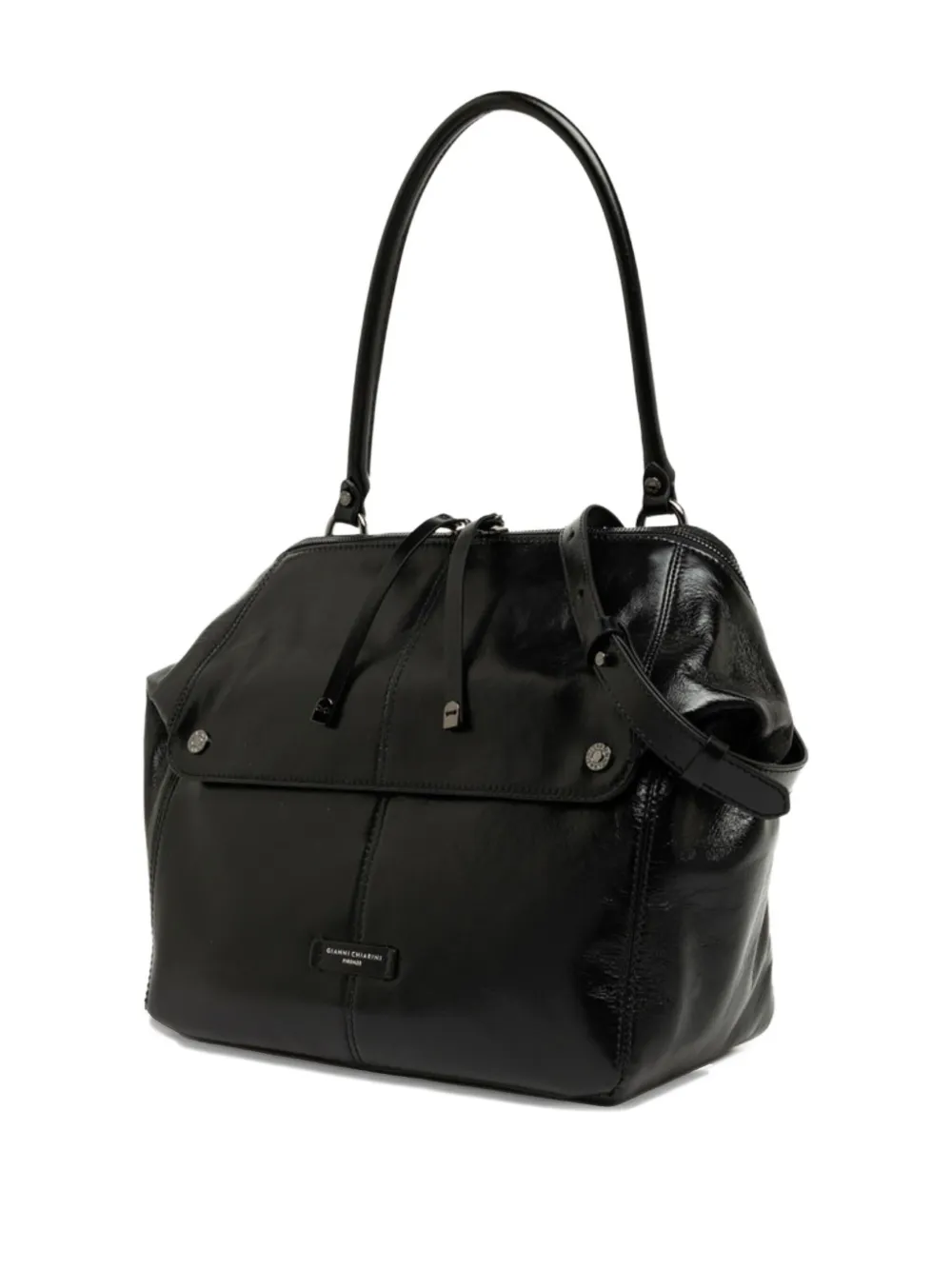 Gianni Chiarini Aryna Leather Crossbody In Black