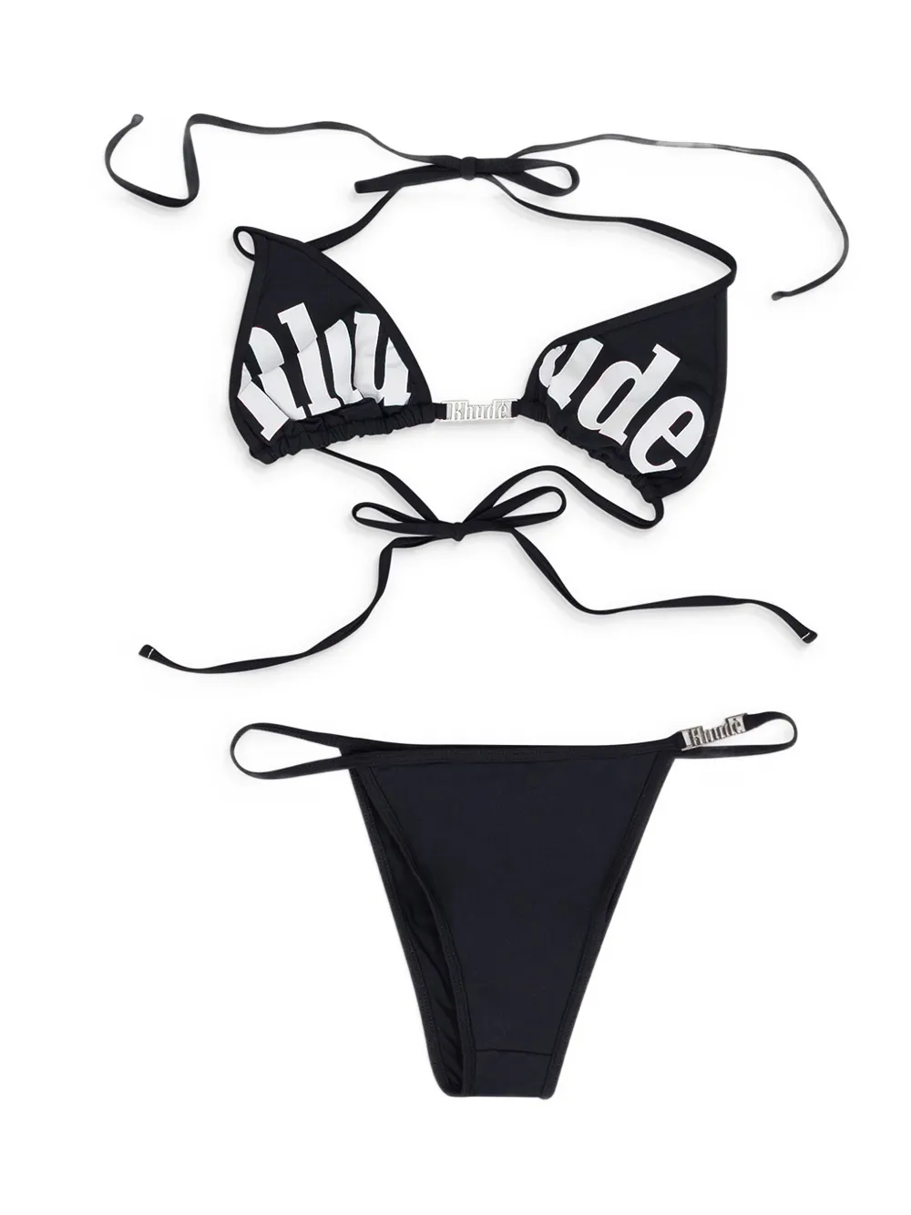 RHUDE two-piece bikini | Black | Image 1