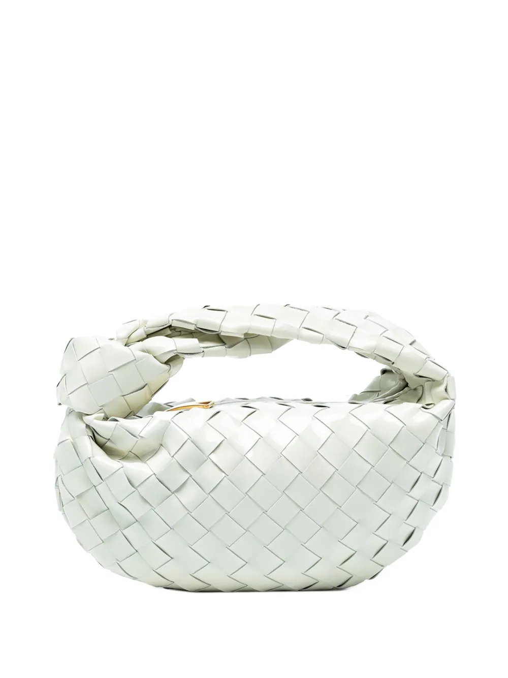 Bottega Veneta Pre-Owned 2012-2025 ミニ パテント イントレチャート ジョディ ホーボーバッグ -