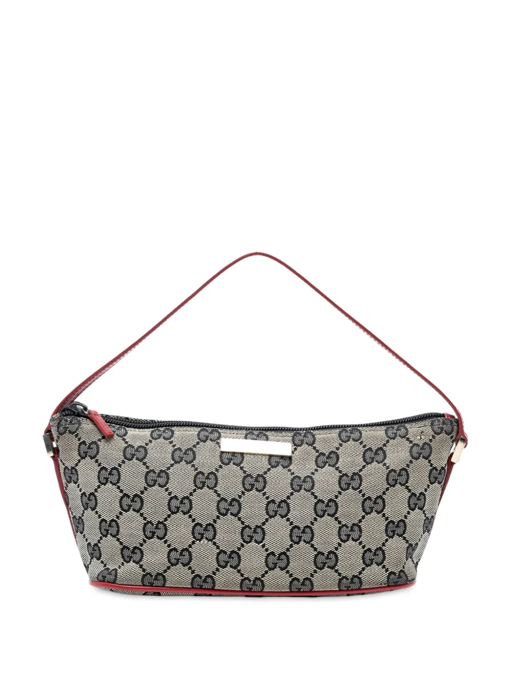 Gucci Pre-Owned 2000-2015 GGキャンバス ボート ショルダーバッグ - ブラウン