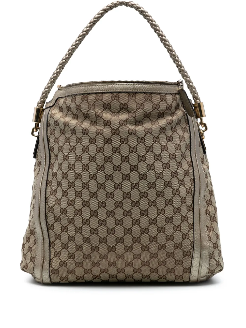 Gucci Pre-Owned 2016-2025 Large GG Canvas Bella shoulder bag - Oro