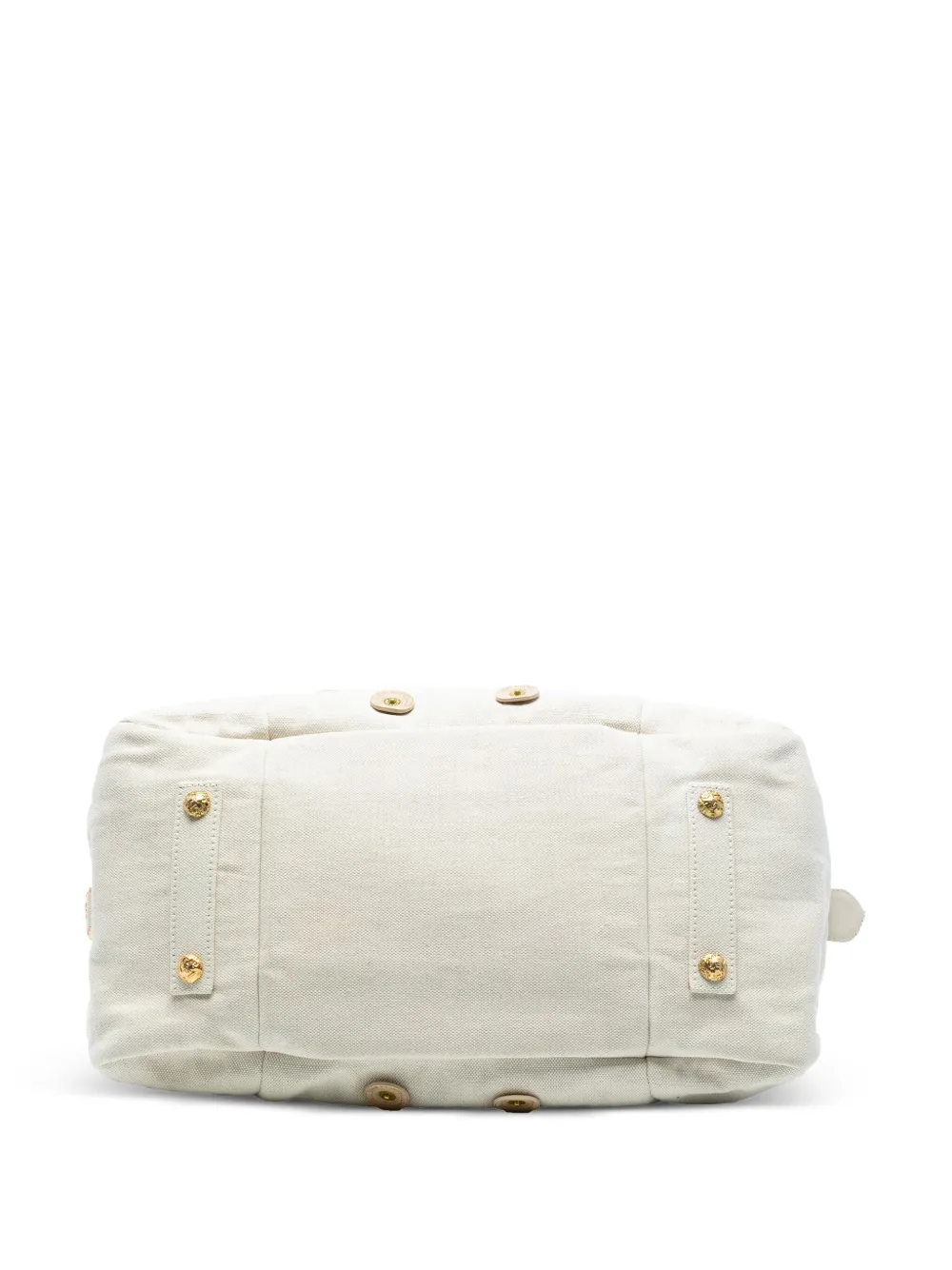 LOUIS VUITTON Pre-owned 2007 Polka Dots Bowly Handbag In White