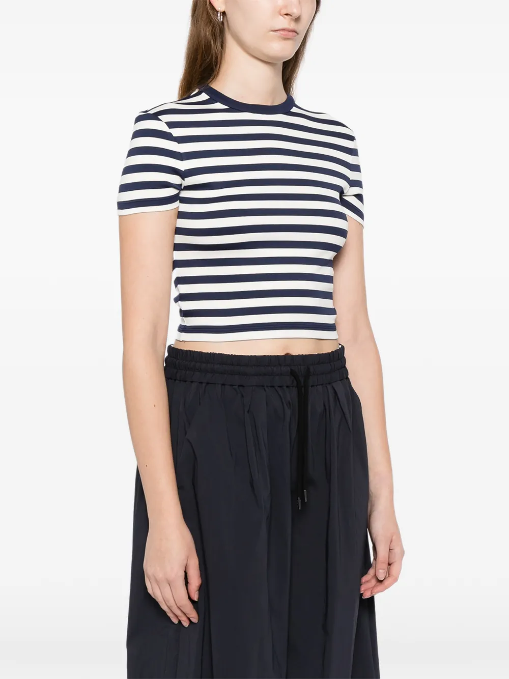 Striped Short-Sleeve Top