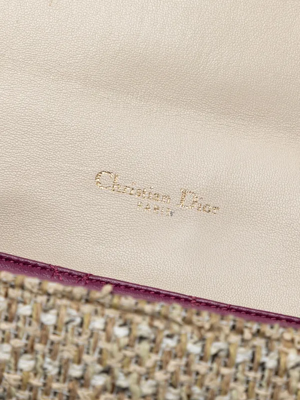 Christian Dior Pre-Owned 2012 ニューロック ツイード＆ライン